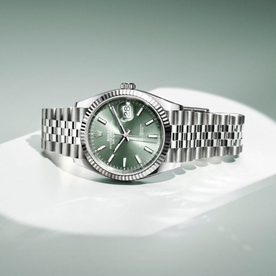 Rolex Datejust Green Dial Jubilee Bracelet 41mm